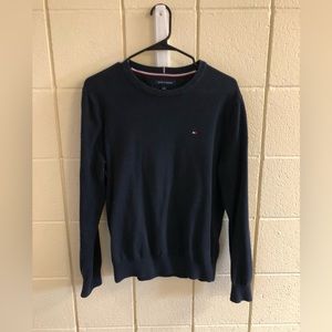 Tommy Hilfiger Sweater Men’s: Size Medium. Dark Blue. Great Used condition.